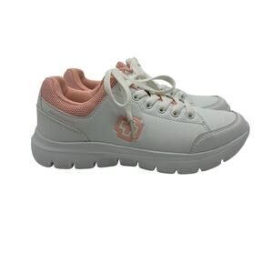 SwissBrand Pickleball shoes US 7 WORN ONCE White Peach trim